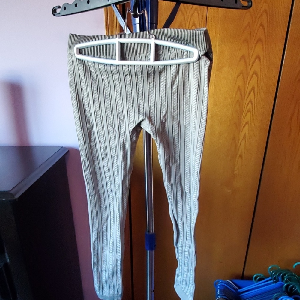 Gray Winter Leggins